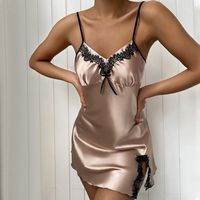 Women' s Sleepwear 2022 Female Satin Nightgown Lady Sexy...