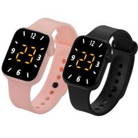 Wristwatches 2021 Lover Watches Couple Watch Digital 50M Waterproof Wristwatch Electronic Clock Women Men LED Female Datejust