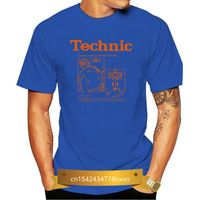 T-shirts Hommes Cours techniques dans la chemise de mélange S pour DJ Mélangeur HIP HOP Vêtements Coton Sleeve Top Tee O cou