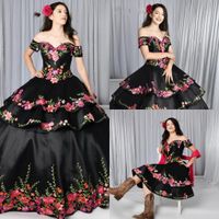 Compre al por mayor Vestidos Negros Mexicanos de bajo precio \u0026 de calidad  con envío gratuito | Es.DHgate