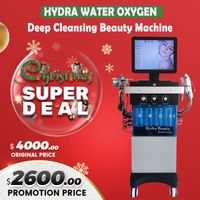Быстрая доставка Microdermabrasion Hydro Machine Pucuum Aqua Peeling Оборудование для очистки угрей Улучшить поорную проницаемость Кислородной кожи Глубокое очищение омолажи