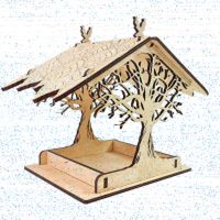 Inne zaopatrzenie ptaków wiszące koliber podajnik gniazdowanie drewniane birdhouse ogród wystrój handmade pierścień rzucają ozdoby na zewnątrz HFing