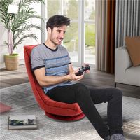Orisfur. Sofá cadeira sala de estar móveis 360 graus giratória dobrada videogame cadeira chão preguiçoso homem a25