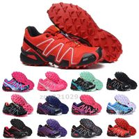 2021 En Kaliteli SpeedCross 3 CS Trail Koşu Ayakkabıları Kadınlar Hafif Sneakers Donanma Moda III Zapatos Su Geçirmez Athletic 36-41 We02