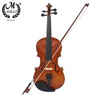 m Mbat Wooden Violin 4 4 Full Size Acoustic Fiddle for Beginner High Quality Stringed Instrument with Case Music Accessories Set