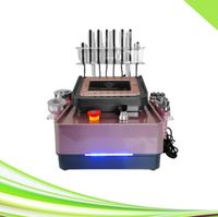 Nyaste 6 i 1 Spa Lipo Laser Slimming Lipoler Cavitation Machine Vakuumkavitationssystem