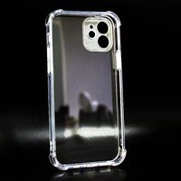 Qualitativ hochwertiger transparenter 1,5-mm-Acryl-Handy-Fällen Vier Ecken Stoßdicht feiner Loch Klarer Anti-Drop-Fall für iPhone-Serie