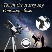 Télescope Binoculaires F30070M Star Finder Haute-définition Haute Amplification Stargazing Moon Grand-Ouverture Astronomie Monoculaire Télescopio