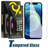 Protetor de tela de vidro temperado para iphone 13 12 mini 11 pro x xs max xr 6 7 8 mais 13promax 0.33mm com pacote de varejo