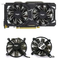 Fans & Coolings For ZOTAC P106-100 6GB ZT-M10600A-10B Computing Card Video Cooling Fan 4pin
