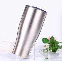 Tumblers 20 Tumbler 30 ounce Stainless Steel Double Wall Insulated Beer Cups Drinkware Vacuum Coffee Mugs clear lids KKQG KMNZ