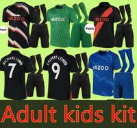 Adulto Kids Kit 21 22 Jersey de futebol James Calvert Lewin 2021 2022 Allan Doucoure Richarlison Sigurdsson André Gomes Football Shirt