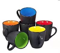 Factory price customizable simple Mug creative ceramic household water couple coffee cup