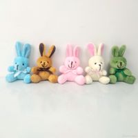 Details about   20pcs Bulk Mini Rabbit Bunny Plush Toy Dolls Stuffed Wedding Souvenir Gift 