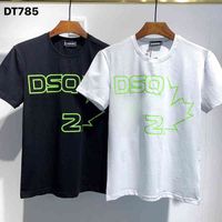 DSQ PHANTOM TURTLE SS Mens Designer T shirt Italy fashion Tshirts Summer Men DSQ T-shirt Male Top Quality 100% Cotton Top 3985
