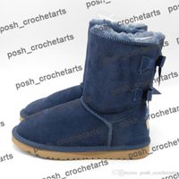 Fashion Boots for Children Genuine leather Snow Boot Mid Cal...