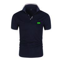 남성용 폴로스 2021 여름 셔츠 남성 캐주얼 코튼 솔리드 컬러 통기성 짧은 소매 티 골프 테니스 브랜드 의류