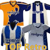 Porto Retro Futbol Forması 1994 95 97 99 2003 2004 Kupası Final Ev Erkekler # 10 Deco Finalleri Vintage Futbol Gömlek Kitleri Klasik Üniforma # 77 McCarthy # 11 Derlei