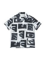 Heren Casual Shirts Gemakkelijk Wacko Maria CO-merk Moriyama Boulevard Hawaiian Relaxed Hawaiian Trend Shirt met korte mouwen
