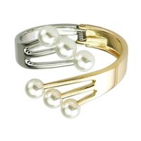 Braccialetto 2022 Braccialetto perla imitazione bohémien per le donne Dichiarato in lega di colore misto braccialetti di colore feste gioielli di moda