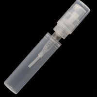 2 ml 3 ml plastik kozmetik sprey örnek şişe kalem şekli parfüm tüp pompa püskürtücü ile