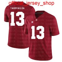 NCAA Alabama Crimson Tide Jersey 13 Tua Tagovailoa 97 Nick Bosa 7 Dwayne Haskins JR American College Football Wear