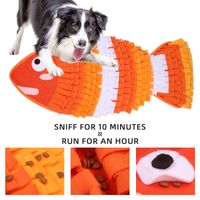 Kennels & Pens Dog Training Sniffing Mat Pet Puzzle Pad Blanket Cat Interactive Bed Sniffle Feeding Slow Food Bone