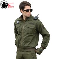 Vlucht jas heren militaire piloot uniform US leger vermoeidheid winter soldaat stedelijke 2020 tactische kleding uitloper mannelijke groene zwarte A0607