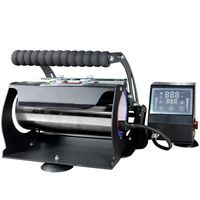 Máquina de prensa de tumbler Máquinas de impresión de transferencia térmica 110V Tazas de sublimación de calor Impresión digital para tumblers rectos A13