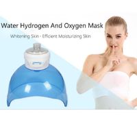 جديد الأكسجين جودة عالية النفاثة قشر آلة الوجه باخرة آلة المياه الهيدروجينية مع الصمام الفوتون ضوء العلاج الجلد تجديد الرطوبة