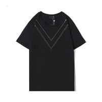 2021 Camiseta para hombres y mujeres Tops de moda con letras Ropa de verano Diseñador de lujo Cuello redondo