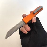 Высокое качество Damascus ножи Limited Edition складной нож практические наружные тактические инструменты CARBIDE CNC 7075 алюминиевая ручка кемпинга охота на идеальный карманный EDC