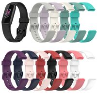 Silicone Band Compatible with For Fitbit luxe Color clasp So...