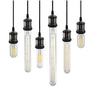 Bulbs LEDROOM Led Tube AC220V E27 Bulb Lights T45 T30-125 185 225 300 Lighting For Home Lamp 2W 3W 4W 5W 6W Long Light Glass Tubes