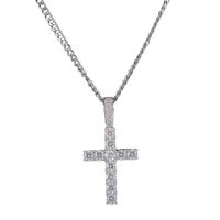 pendant necklace chain fashion jewelry designer Choker charm Diamond Stone Cross couple gifts snap top quality bulk wholesale christmas gifts Pendants necklaces