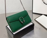Luxurys Designers Bags Tiger Shoulder Bag Envelope Genuine L...