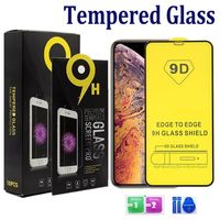 9D Full Cover Tempered Glass Screen Protector Films For iPhone 13 12 11 Pro Max X XR XS 6 7 8 plus with Retail box