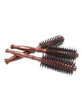 Escovas de cabelo punho de madeira cerdas naturais cabelo encaracolado pentes de cabeleireiro ferramentas barbeiro sarja e escova reta para escolha 20 pcs muito