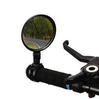 Gruppi di biciclette 2pcs Ruota 360 gradi Specchi posteriori per biciclette per accessorio per ciclismo MTB Manubrio ampio specchietto retrovisore