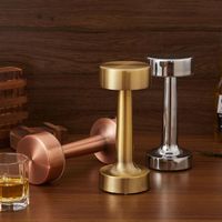 Dumbbell Metal Decorative Table Lamp Creative USB Charging Desktop Night Light LED Clearing Bar Atmosphere Tables Lamps new a35