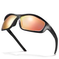 Classic Carfia Brand Polarized Солнцезащитные очки для мужчин Женщины Спорт Открытый Солнцезащитные Очки Дизайнер Квадратные Окруходные оттенки Шефы Мужской Зеркальный Линза Очки UV400 Защита Графф