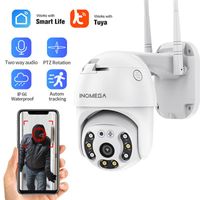 Outdoor Wireless 1080P 3MP WIFI PTZ Camera TUYA Human Detect Security IP Cam CCTV Surveillance Full Color Night Vision