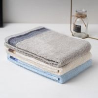 Handtuch Erwachsener Baumwollbambus Faser Gesicht Waschung Wischen Sie den reinen Haushalt ab