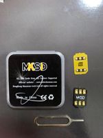 2022 MKSD 5G لاصق 3M Glue ICCID MCC Model Turbo لـ iOS15.x iPhone 13 13mini 5S SE 6 7 8 Plus XS V6