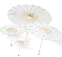 Carta da sposa Bridal Ombrelloni ombrelloni Parasole a mano Pianura Mini Ombrello mestiere cinese per ornamenti sospesi Diametro