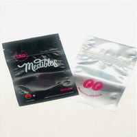 Medibles молния Medibles Mylar Bag 150mg Edibles Gummies Пустой пакет пылезащитный мешок для хранения для подсветки сухой травы Stash Packaging795 XXA00