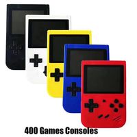 Mini Handheld Game Console Retro Portable Video Consoles Can Store 400 Games Players 8 Bit 3.0 Inch Colorful LCD Cradle Design DHL a51