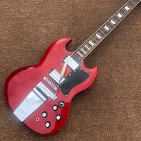 Guitarra elétrica G400 profunda cor vermelha Rosewood Fingingboard Tremolo