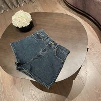 Мода женщины шорты вымытые высокие талии бедра плотные шорты сексуальные летние джинсовые дамы 2022