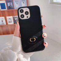 Luxury Designers Brand Smartphone Cases Letters Fashion Phonecases Pu Leather Vertical Stripe Phone Case For Iphone 12 11 XSMAX Xr